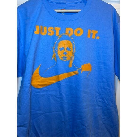 Jason Halloween T-shirt size Large - Picture 2 of 2